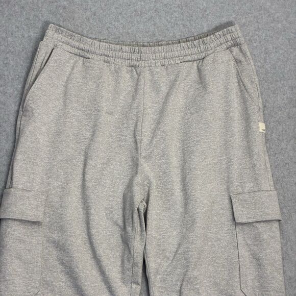 Women’s Vuori Joggers Gray Size Medium Elastic Ankle Sweatpants - Picture 12 of 13